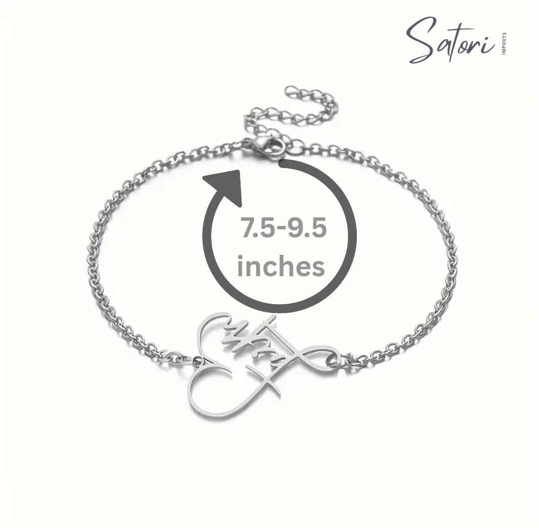 Faith Heart Jewelry Set, Adjustable Bracelet and Necklace and Earrings, Hypoallergenic Stainless Steel